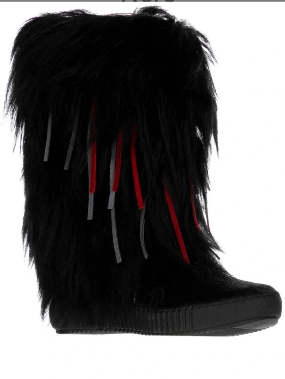 PAJAR Black Faux Fur Boots